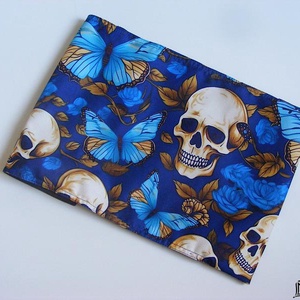 Koponya, vízhatlan könyvborító állítható szélességgel - könyv & zene - könyvtok - Meska.hu