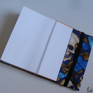 Koponya, vízhatlan könyvborító állítható szélességgel - könyv & zene - könyvtok - Meska.hu