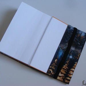 Színes erdő, vízhatlan könyvborító állítható szélességgel - könyv & zene - könyvtok - Meska.hu