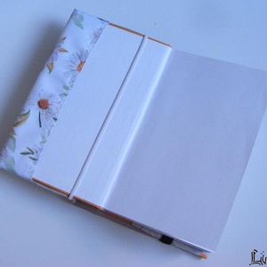 Margitvirág, vízhatlan könyvborító állítható szélességgel - könyv & zene - könyvtok - Meska.hu