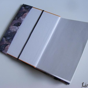 Denevérek, vízhatlan könyvborító állítható szélességgel - könyv & zene - könyvtok - Meska.hu