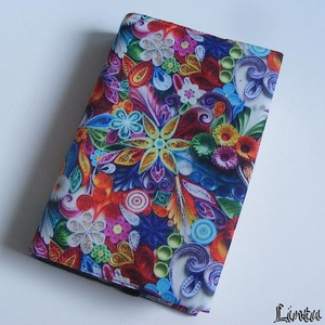 Quilling, vízhatlan könyvborító állítható szélességgel - Meska.hu