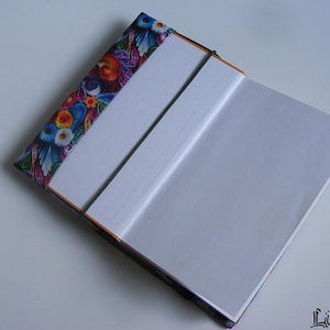 Quilling, vízhatlan könyvborító állítható szélességgel - könyv & zene - könyvtok - Meska.hu