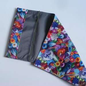 Quilling, vízhatlan könyvborító állítható szélességgel - könyv & zene - könyvtok - Meska.hu