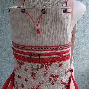 Winterberry textil hátizsák  - táska & tok - hátizsák - hátizsák - Meska.hu