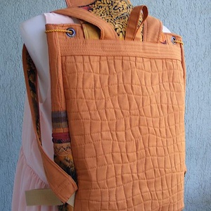 Őszi erdő textil hátizsák  - táska & tok - hátizsák - hátizsák - Meska.hu