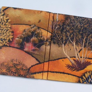 Őszi erdő, textil anyagból készült ebook olvasó kemény tok - táska & tok - ebook & tablet tok - Meska.hu