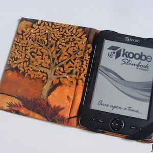 Őszi erdő, textil anyagból készült ebook olvasó kemény tok - táska & tok - ebook & tablet tok - Meska.hu