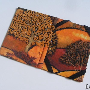 Őszi erdő, textil anyagból készült ebook olvasó kemény tok - táska & tok - ebook & tablet tok - Meska.hu