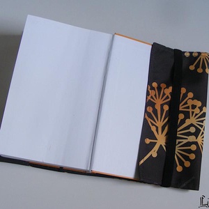 Nagy virág, vízhatlan könyvborító állítható szélességgel - könyv & zene - könyvtok - Meska.hu