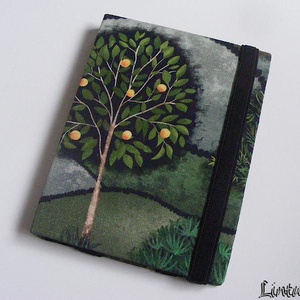 Zöld erdő, textil anyagból készült ebook olvasó kemény tok - Meska.hu