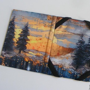 Színes erdő, vízhatlan ebook olvasó kemény tok - táska & tok - ebook & tablet tok - Meska.hu