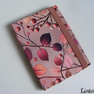 Rózsaszínű levelek, vízhatlan anyagból készült ebook olvasó kemény tok - Meska.hu