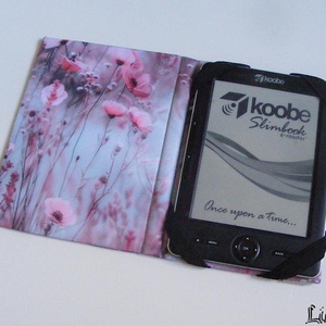 Apró virágok, vízálló anyagból készült ebook olvasó kemény tok - táska & tok - ebook & tablet tok - Meska.hu