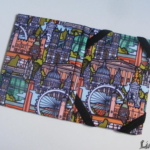 Budapest-London, vízhatlan anyagból készült ebook olvasó kemény tok - táska & tok - ebook & tablet tok - Meska.hu