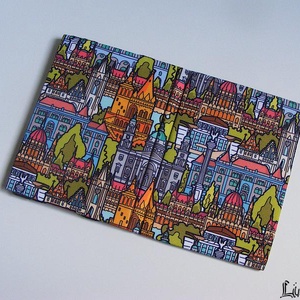 Budapest-London, vízhatlan anyagból készült ebook olvasó kemény tok - táska & tok - ebook & tablet tok - Meska.hu