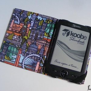 Budapest-London, vízhatlan anyagból készült ebook olvasó kemény tok - táska & tok - ebook & tablet tok - Meska.hu