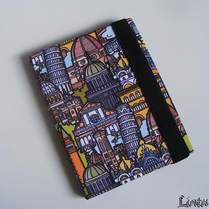 Olaszország-London, vízhatlan anyagból készült ebook olvasó kemény tok - Meska.hu