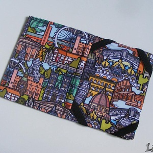 Olaszország-London, vízhatlan anyagból készült ebook olvasó kemény tok - táska & tok - ebook & tablet tok - Meska.hu