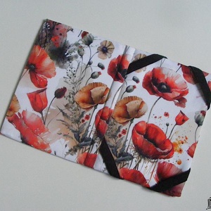 Pipacsok, vízhatlan anyagból készült ebook olvasó kemény tok - táska & tok - ebook & tablet tok - Meska.hu