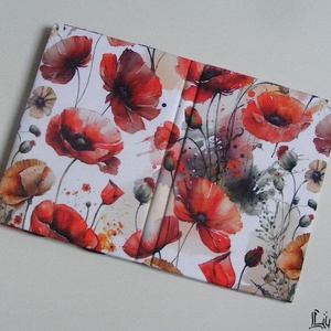 Pipacsok, vízhatlan anyagból készült ebook olvasó kemény tok - táska & tok - ebook & tablet tok - Meska.hu