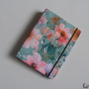 Ápró virágok, vízhatlan anyagból készült igazolványtartó és/vagy kártyatartó, Táska & Tok, Pénztárca & Más tok, Kártyatartó & Irattartó, Varrás, MESKA