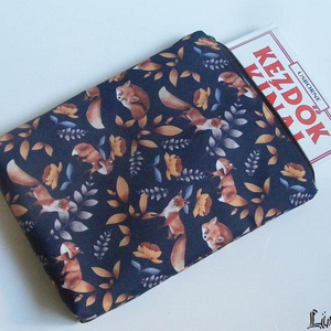Róka, vízhatlan könyvtok, piperetáska, ebook-tartó - könyv & zene - könyvtok - Meska.hu