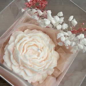 Bazsarózsa illatgyertya  - otthon & életmód - gyertya, illat, aroma - gyertya - Meska.hu