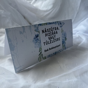 Pénzátadó gratulációs kártya - esküvő - nászajándék - esküvői pénzátadó boríték, kártya - Meska.hu