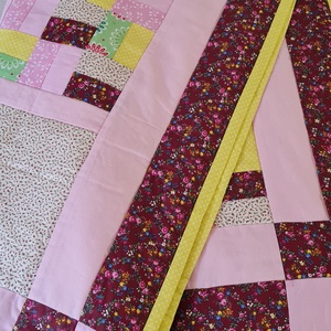 Patchwork Ágytakaró - Meska.hu