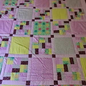 Patchwork Ágytakaró - otthon & életmód - lakástextil - ágytakaró - Meska.hu