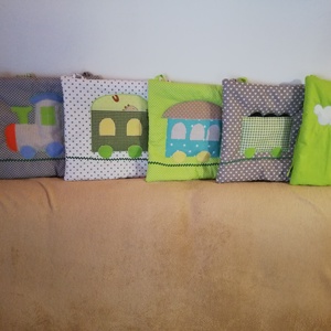 Patchwork baba garnitúra  - baba - mama - baba ágynemű - rácsvédő & baldachin - Meska.hu