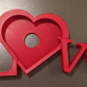 Nagy "LOVE" feliratú fényképkeret, szív formára vágott fényképnek , Esküvő, Emlék & Ajándék, Album & Fotóalbum, Mindenmás, Közeleg a valentin nap vagy csak simán egyedi ajándékon töröd a fejed. Ne keresd tovább, megtalálta..., MESKA