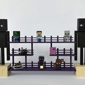 Minecraft kinderjoy figura tartó V2, Otthon & Életmód, Dekoráció, Asztal és polc dekoráció, Dekorációs tál, tartó, Mindenmás, MESKA