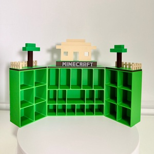 Minecraft Kinder Joy figura tartó v6, Otthon & Életmód, Dekoráció, Asztal és polc dekoráció, Dekorációs tál, tartó, Mindenmás, MESKA