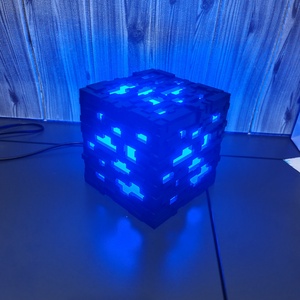Világító minecraft kokca  - otthon & életmód - lámpa - asztali lámpa - Meska.hu