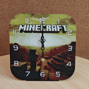 Minekraft tematikájú óra - Meska.hu