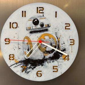 Star Wars BB-8 tematikájú óra - Meska.hu