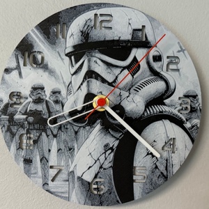 Star Wars Stormtrooper tematikájú óra - Meska.hu