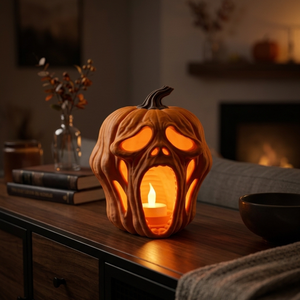 3D nyomtatott halloweeni dekor tök - Meska.hu