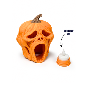 3D nyomtatott halloweeni dekor tök - otthon & életmód - dekoráció - halloween - halloweeni dekoráció - Meska.hu