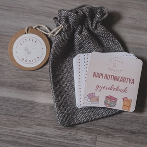 Napi rutincsomag /Napirend - játék & sport - készségfejlesztő és logikai játék - oktató játékok - Meska.hu