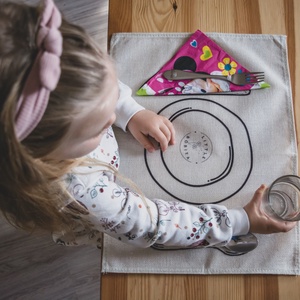 Montessori terítéssegitő - játék & sport - készségfejlesztő és logikai játék - montessori szivárvány, waldorf játékok - Meska.hu