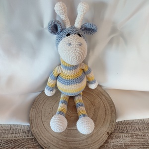 Horgolt zsiráf - amigurumi horgolt figurák - Meska.hu