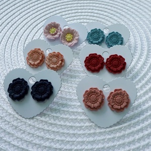 Ásvány hatású fülbevaló, fényes bevonattal - ékszer - fülbevaló - lógó fülbevaló - Meska.hu Ásvány hatású fülbevaló, fényes bevonattal - ékszer - fülbevaló - lógó fülbevaló - Meska.hu