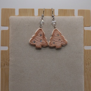 Straszos karácsonyfa keksz fülbevaló - ékszer - fülbevaló - lógó fülbevaló - Meska.hu Straszos karácsonyfa keksz fülbevaló - ékszer - fülbevaló - lógó fülbevaló - Meska.hu