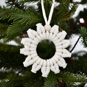 Hópihe karácsonyfadísz - Meska.hu