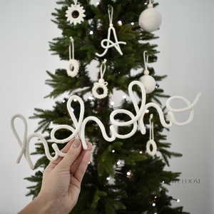 Ho Ho Ho Felirat Dekor, Karácsony, Karácsonyi lakásdekoráció, Karácsonyi lakásdíszek, Mindenmás, MESKA