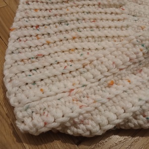 Horgolt, vastag körsál - ruha & divat - sál, sapka, kendő - sál - Meska.hu