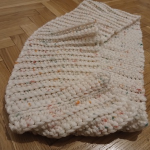 Horgolt, vastag körsál - ruha & divat - sál, sapka, kendő - sál - Meska.hu